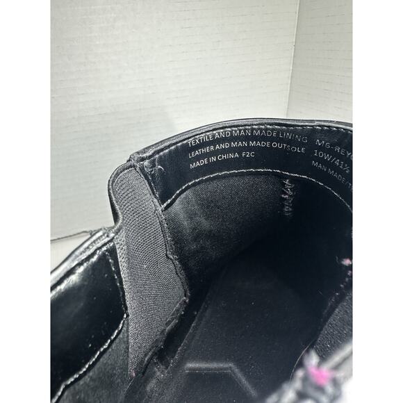 Mix No. 6 Reygha Women’s Black Chelsea Ankle Boots Size 10 W / 41.5 Pull-on - Picture 11 of 13
